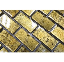 Glasmosaik CM 4GO30 gold 30x30 cm