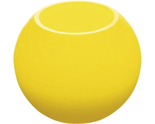 Dekorativer Übertopf in Kugelform