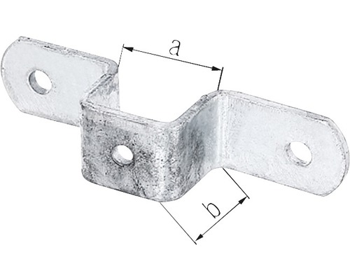Metallbügel mit Befestigungslöchern