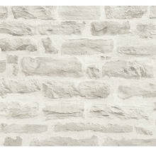 Tapete mit Steinmauer-Optik