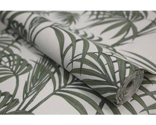 Tapetenrolle mit Blättermuster