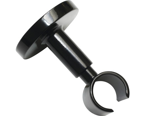 Gardinenring mit Gleiteinlage für Chicago schwarz Ø 20 mm | HORNBACH