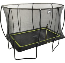 Trampolin EXIT Silhouette mit Sicherheitsnetz 214x305 cm schwarz