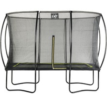 Trampolin EXIT Silhouette mit Sicherheitsnetz 214x305 cm schwarz