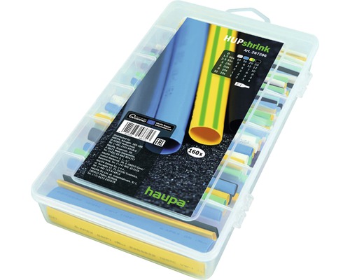 Digitalkey Schrumpfschlauch-Set - 530 Teile, 5 Farben, 12 Größen (1,5–10 Mm, 45 Mm Lang)