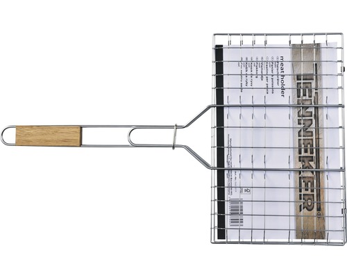 Grillkorb mit Holzgriff