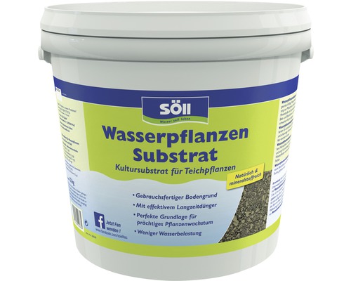 Wasserpflanzen Substrat Söll für Teichpflanzen 12 kg-0