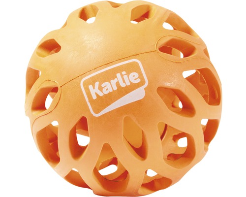Hundespielzeug Karlie Gitterball Koko 8x8x6,5 cm orange