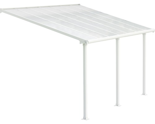 Freistehendes Terrassendach mit Stützpfosten