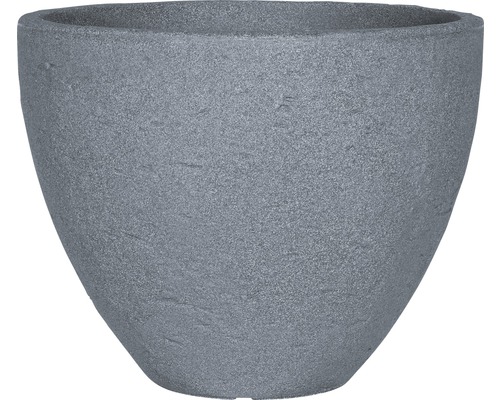 Pflanztopf geli Stone Kunststoff Ø 40 H 31 cm grau