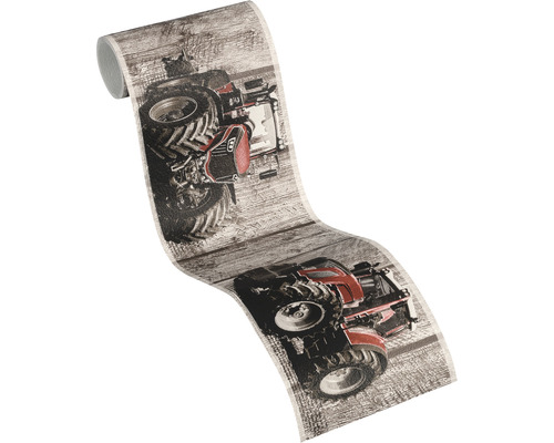 Tapetenrolle mit Traktormotiv