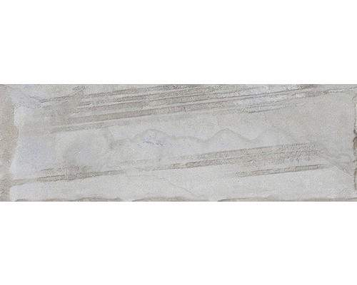 Nahaufnahme einer hellen Bodenfliese mit Struktur