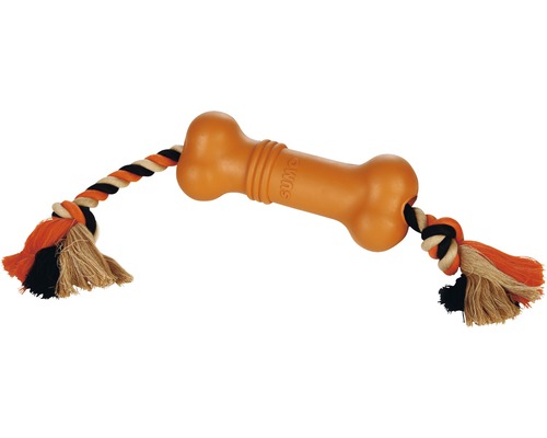 Hundespielzeug Karlie Sumo Fit Bone 20x6x6 cm orange