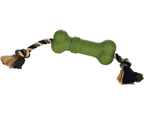 Hundespielzeug Karlie Sumo Fit Bone 20x6x6 cm grün