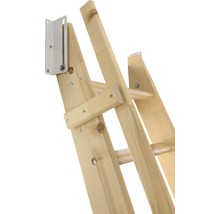 Wangentreppe Pertura Adara gerade 12 Stufen/13 Steigungen B.58 cm Fichte-thumb-1 Wangentreppe Pertura Adara gerade 12 Stufen/13 Steigungen B.58 cm Fichte-thumb-1