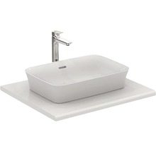Waschtischkombination mit Aufsatzwaschbecken und Armatur