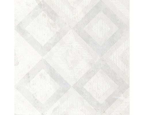 Feinsteinzeug Dekorfliese Brooklyn blanco 33,15 x 33,15 cm Feinsteinzeug Dekorfliese Brooklyn blanco 33,15 x 33,15 cm