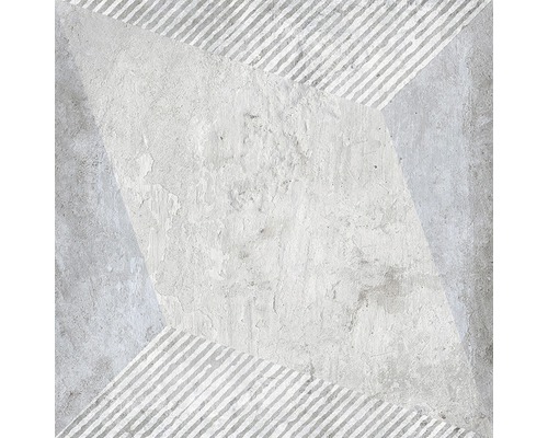 Dekorative Bodenfliese mit geometrischem Muster