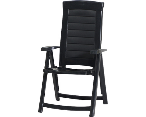 Gartenstuhl aus Kunststoff mit Armlehnen