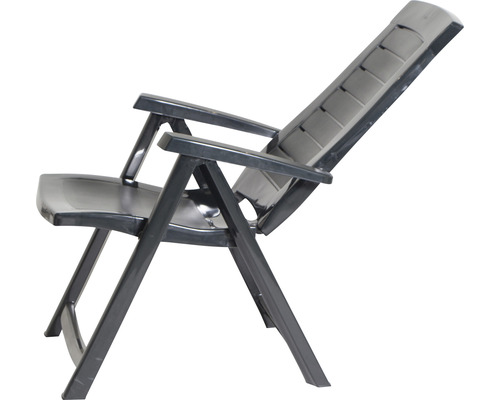 Verstellbarer Gartenstuhl aus Kunststoff