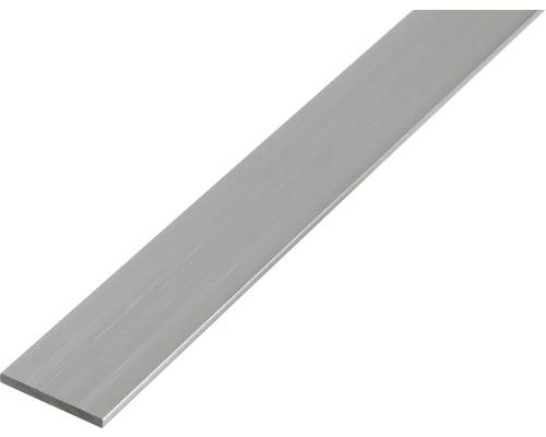 Flachstange Alu silber eloxiert 15x2 mm, 2 m