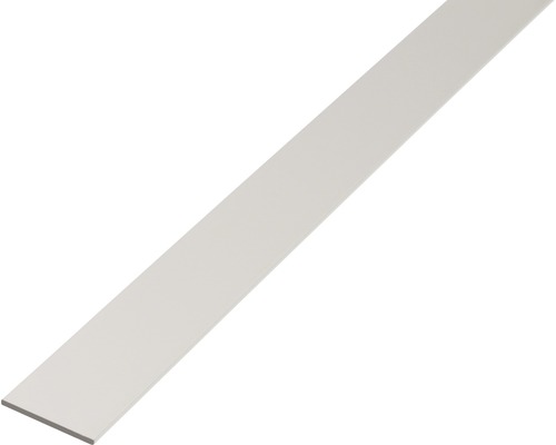 Flachstange Alu silber 15x2 mm, 1 m