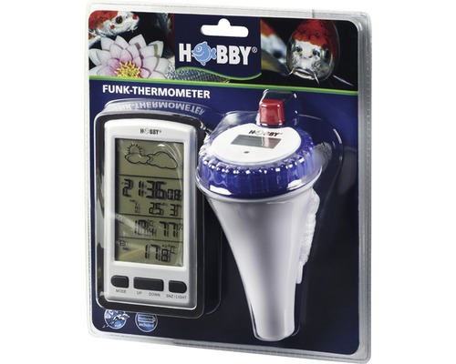 Thermometer HOBBY mit Funk-Empfänger und Fütterungserinnerung-0