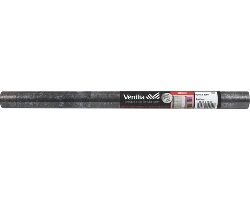 Venilia Dekorfolie blau meliert, circa 45 cm x 1.5 m