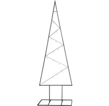 Dekorativer Weihnachtsbaum aus Metall mit Haken zum Aufhängen von Ornamenten