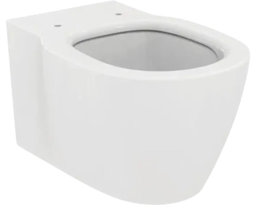 Ideal Standard Wand-WC Connect Tiefspüler ohne Spülrand weiß glänzend mit Beschichtung ohne WC-Sitz E047901