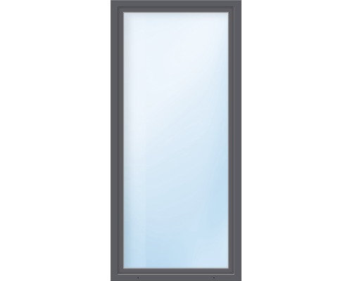 Balkontür Kunststoff 1-flg. ARON Basic weiß/anthrazit 950x1950 mm DIN Links