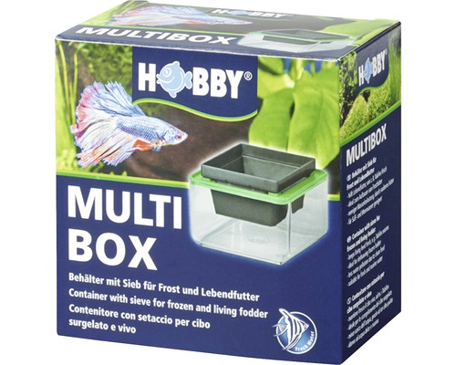 Futterbehälter HOBBY Tubifexbox (Multibox) 10x10x6 cm
