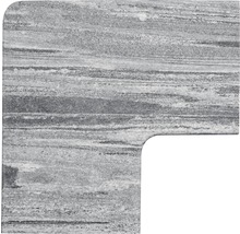 FLAIRSTONE Poolumrandung Arctic Gneis grau Eckstück innen und außen gerundet 60x35 / 60x35 x 3 cm-thumb-6