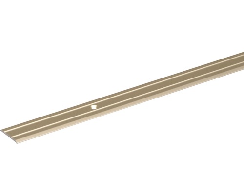 Übergangsprofil Alu gold eloxiert 25x1,8 mm, 0,9 m Übergangsprofil Alu gold eloxiert 25x1,8 mm, 0,9 m
