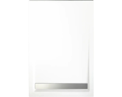Duschwannen Komplettset SCHULTE ExpressPlus Rinne 100 x 100 x 2.5 cm weiß glatt EP202057 04 41