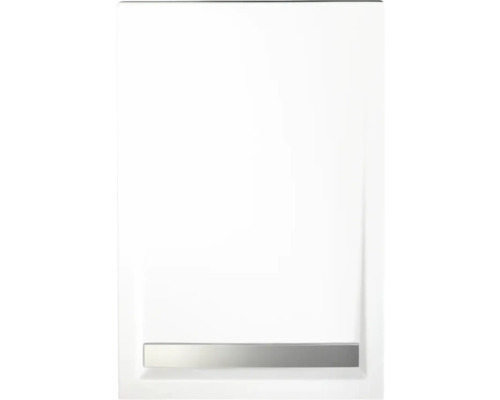 Duschwannen Komplettset SCHULTE Rinne ExpressPlus 90 x 90 x 2.5 cm weiß glatt EP202077 04 41