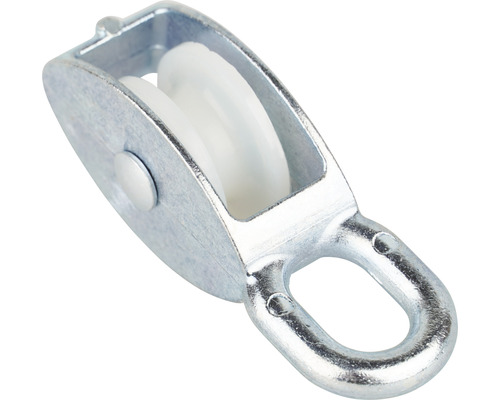 Blockseilrolle Mamutec einfach für 8 mm Seile Blockseilrolle Mamutec einfach für 8 mm Seile