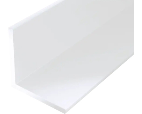 Winkelprofil PVC weiß 10x10x1 mm, 2 m