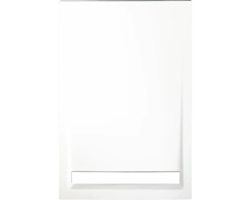 Duschwannen Komplettset SCHULTE ExpressPlus Rinne 90 x 120 x 2.5 cm weiß glatt EP202912 04 41