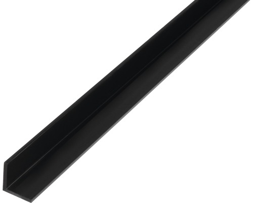 Winkelprofil PVC schwarz 25x25x1,8 mm, 2 m