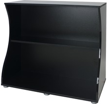 Aquarium Unterschrank Fluval Flex 123 l offen 88 x 44 x 76 cm schwarz