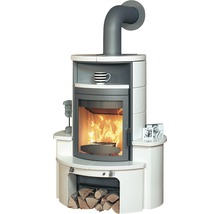 Kaminofen Hark Avenso ECOplus Keramik creme-weiß 6 kW