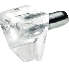 Regalbodenträger aus Kunststoff mit Metallstift