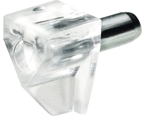 Regalbodenträger aus Kunststoff mit Metallstift