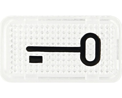 Schlüsselsymbol auf einem Bauelement