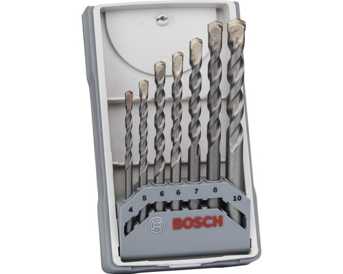 Bosch Steinbohrer Set mit verschiedenen Größen in Aufbewahrungsbox