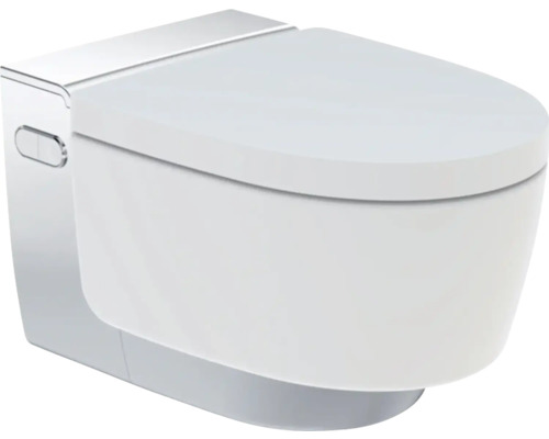 GEBERIT Dusch-WC Komplettanlage Aquaclean Mera Comfort weiß/glanzverchromt 	 146.210.21.1