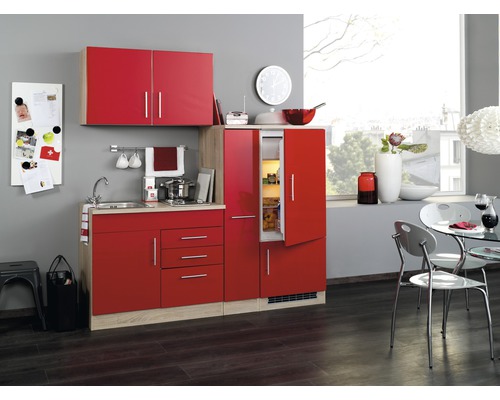 Held Möbel Singleküche mit Geräten Toronto HORNBACH 190 cm 