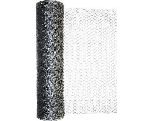 6-Eck-Geflecht Maschenweite 13 mm, 10x0,5 m verzinkt Rolle Maschendrahtzaun für den Gartenbau