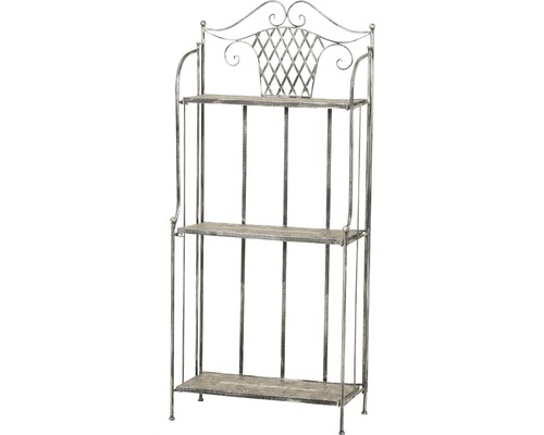 Dekoratives Regal mit drei Ebenen für den Innen- und Außenbereich